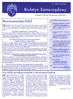 Biuletyn Samorządowy Miasta i Gminy Murowana Goślina - nr 1(1) z maja 2005 r.