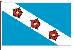 Flaga Miasta Murowana Golina