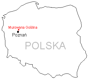 Murowana Golina ley 20 km na pnoc od Poznania